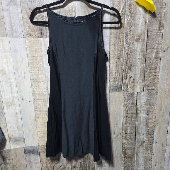 Gunne Sax Jessica McKlintock Vintage 90s Black Sexy Mini Dress - Picture 1 of 5